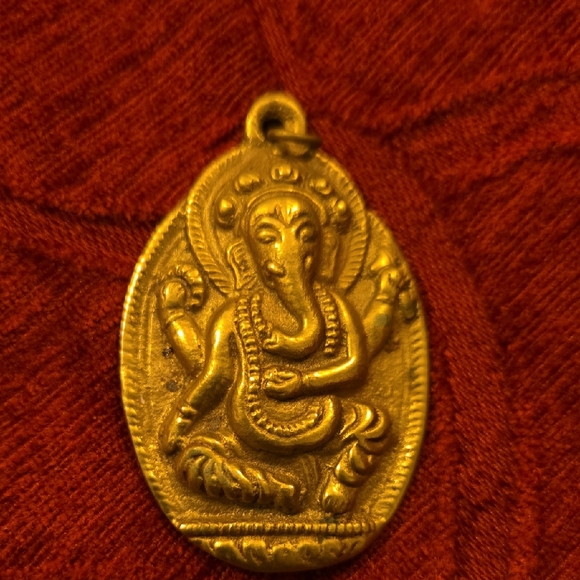 GANESHA pendant ~ large ~ Nepal - Picture 1 of 4